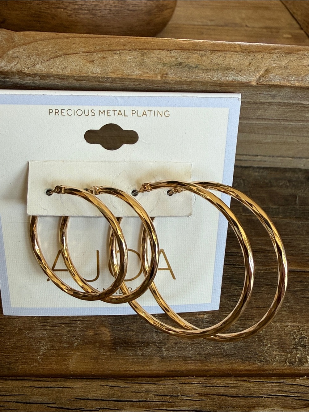 Gold Hoop Earring Set cute!!!